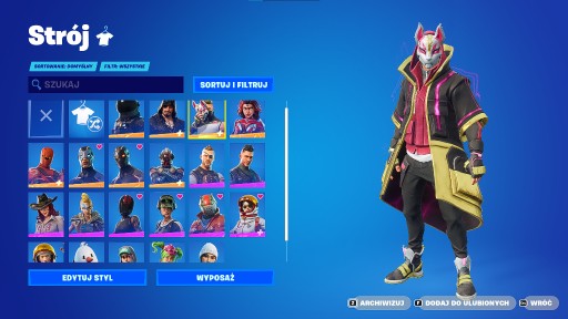 Zdjęcie oferty: Konto Fortnite OMEGA,KARBID,DRIFT!!