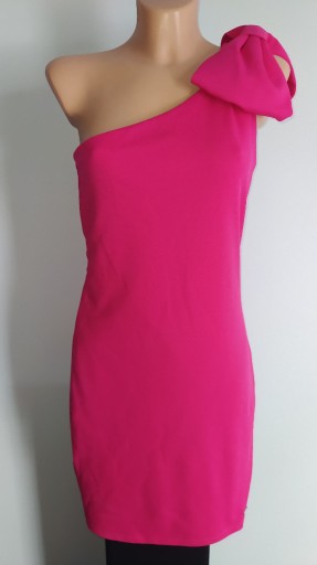 Zdjęcie oferty: Różowa sukienka z kokardą Mohito 36/38 Nowa
