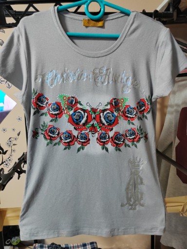 Zdjęcie oferty: T-shirt, Top, S/M Christian Audigier