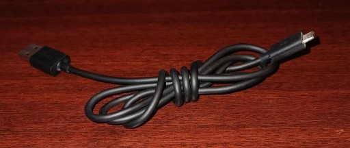 Zdjęcie oferty: Kabel mini przewód USB – USB A czarny 100 cm