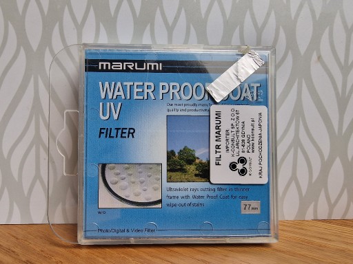 Zdjęcie oferty: Filtr Marumi water proof coat UV 77mm