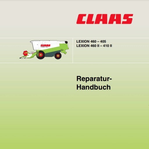 Zdjęcie oferty: Instrukcja napraw CLAAS LEXION 405-460