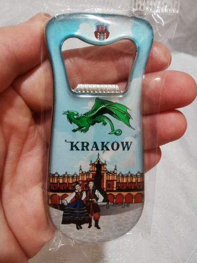 Zdjęcie oferty: Magnes na lodówkę Otwieracz do butelek Kraków