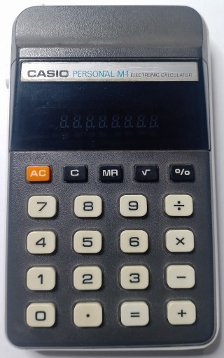 Zdjęcie oferty: Kalkulator RETRO CASIO M1