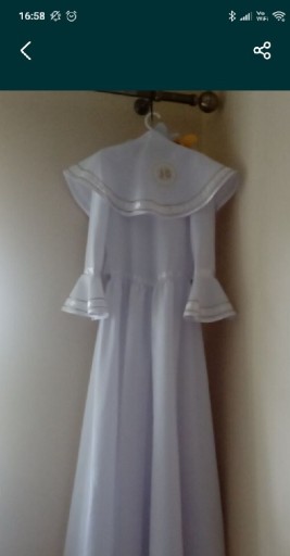 Zdjęcie oferty: Sukienka komunijna Alba 152cm + wianek i torebka
