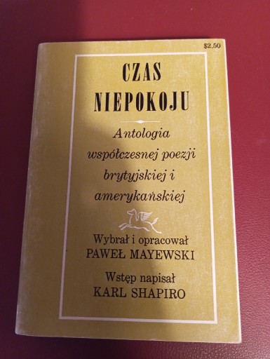 Zdjęcie oferty: Antologia poezji brytyjskiej i amerykańskiej 