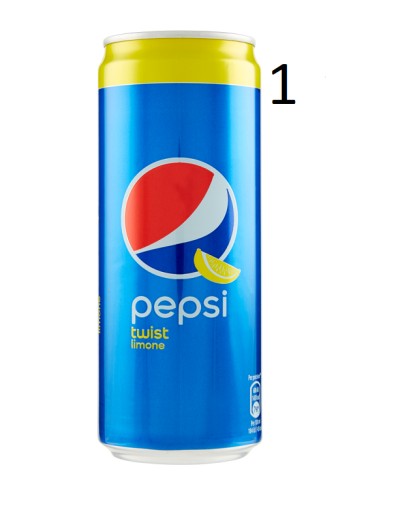 Zdjęcie oferty: Puszka  Pepsi Twist -Lemon ORYGINAŁ 330 ml Włoska 