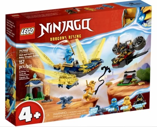 Zdjęcie oferty: LEGO 71798   Nya i Arin - bitwa na grzbiecie smoka