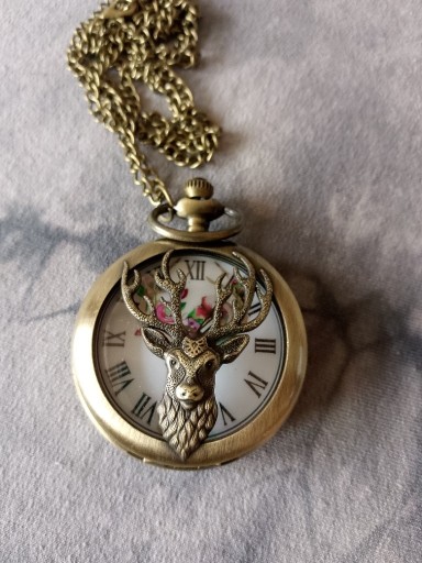 Zdjęcie oferty: zegarek kwarcowy kieszonkowy na łańcuszku