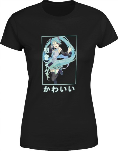Zdjęcie oferty: HATSUNE MIKU KOSZULKA DAMSKA ANIME T-SHIRT ROZM XL TSHIRT DAMSKI