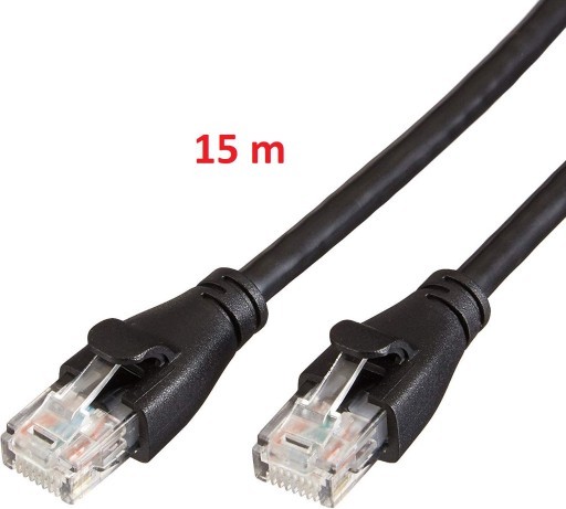 Zdjęcie oferty: Kabel LAN przewód sieciowy RJ45 Cat6 15m Internet
