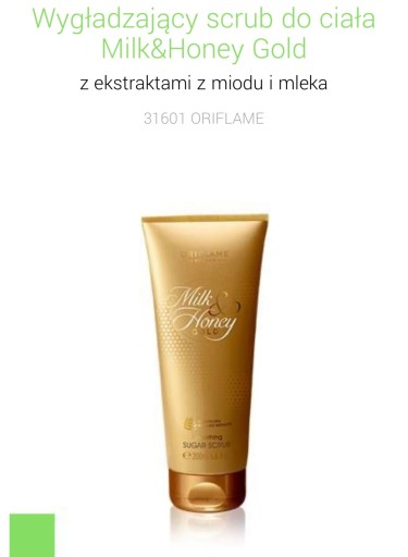 Zdjęcie oferty: Scrub do ciała Milk&Honey Gold Oriflame