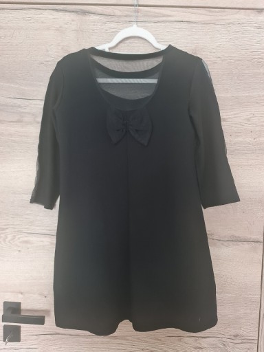 Zdjęcie oferty: Tunika elegancka, sukienka czarna 36 