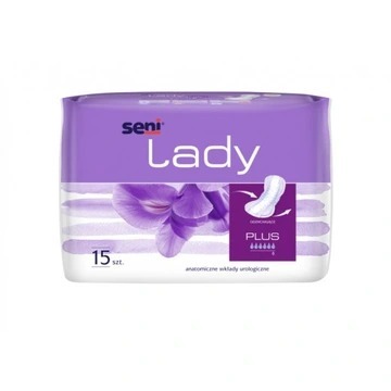 Zdjęcie oferty: Pieluchy Seni Lady Plus cena za 9 paczek po 15szt