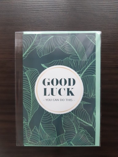 Zdjęcie oferty: Kartka okolicznościowa "good luck"