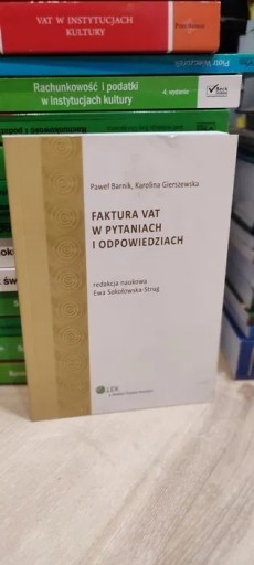 Zdjęcie oferty: Faktura VAT w pytaniach i odpowiedziach Gierszewsk