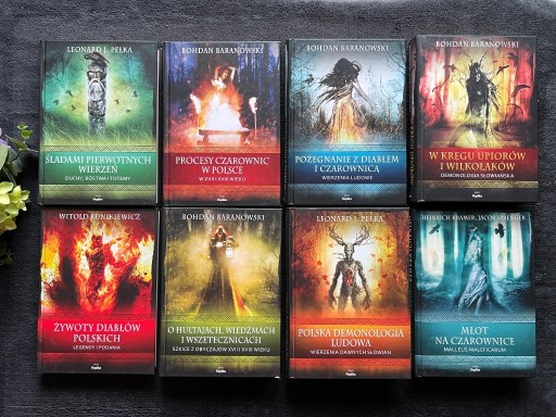 Zdjęcie oferty: Demonologia słowiańska Pożegnanie z diabłem i czarownicą x8