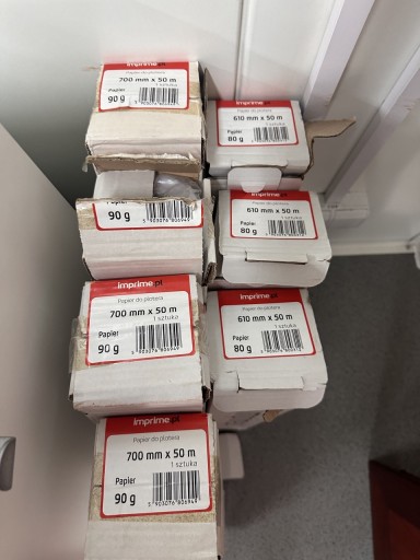 Zdjęcie oferty: Papier do plotera(rysunki techniczne, CAD, plakaty)Okazja Cenowa!