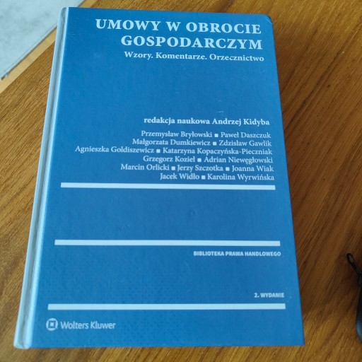 Zdjęcie oferty: Umowy w obrocie gospodarczym. Nowa książka.