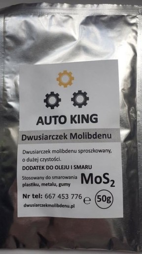 Zdjęcie oferty: Dwusiarczek molibdenu 50g