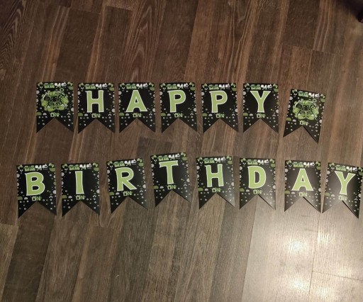 Zdjęcie oferty: Baner z napisem  Happy Birthday 