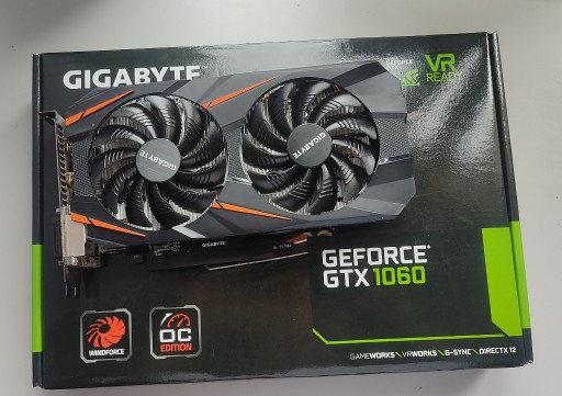 Zdjęcie oferty: Karta graficzna Gigabyte GeForce GTX 1060 6GB