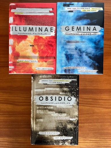 Zdjęcie oferty: Illuminae Gemina Obsidio Amie Kaufman Jay Kristoff po polsku