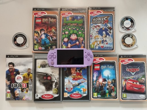 Zdjęcie oferty: Konsola Sony PSP-3004 GIGA ZESTAW 11 GIER