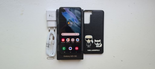 Zdjęcie oferty: Samsung Galaxy S21+ Plus Zadbany Folie Komplet