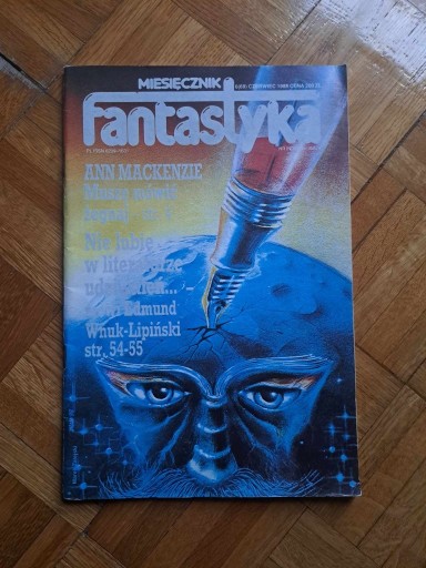 Zdjęcie oferty: Miesięcznik Fantastyka nr 6 (69) czerwiec 1988