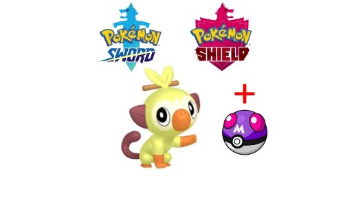 Zdjęcie oferty: Pokemon Sword/Shield Shiny Grookey + Master Ball