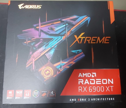 Zdjęcie oferty: Uszkodzony AORUS Extreme Radeon RX 6900 XT z chłodzeniem wodnym