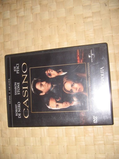 Zdjęcie oferty: casino dvd film R,de Niro , S. Stone, J. Pesci