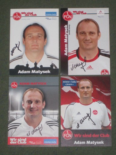 Zdjęcie oferty: 4x POLACY ! Adam Matysek (FC Nuernberg) 