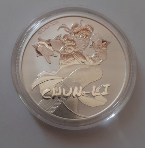 Zdjęcie oferty: Tuvalu 1 dolar 2022, Street Fighter, Chun-Li