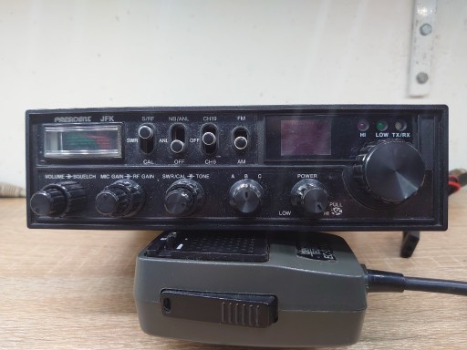 Zdjęcie oferty: CB radio President JFK mikrofon Densei EC2018.