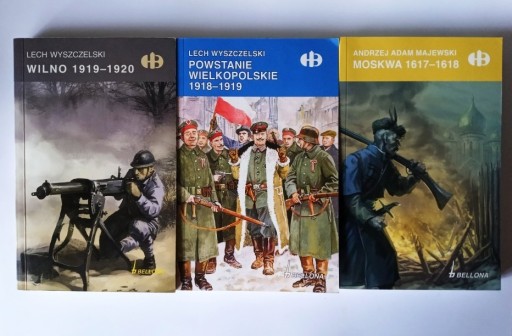 Zdjęcie oferty: 3x Powstanie Wielkopolskie 1918-1919 Moskwa Wilno