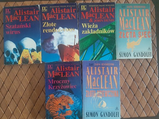 Zdjęcie oferty: zestaw Alistair MacLean