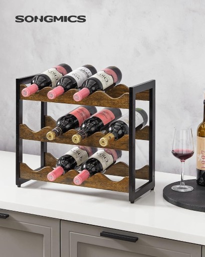 Zdjęcie oferty: STOJAK NA WINO 12 BUTELEK ORGANIZER