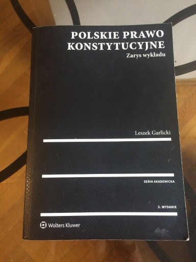 Zdjęcie oferty: "Polskie prawo konstytucyjne" Leszek Garlicki