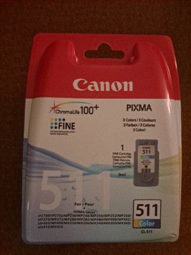 Zdjęcie oferty: Canon Pixma 511 Color