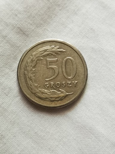 Zdjęcie oferty: Moneta 50 gr. 1991 rok. 
