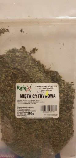 Zdjęcie oferty: mięta cytrynowa 