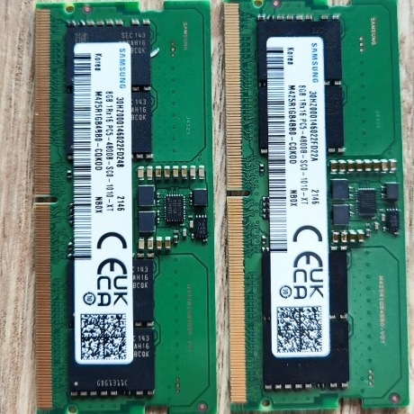 Zdjęcie oferty: Samsung DDR5 16GB (2x8GB) 4800 SO-DIMM CL40