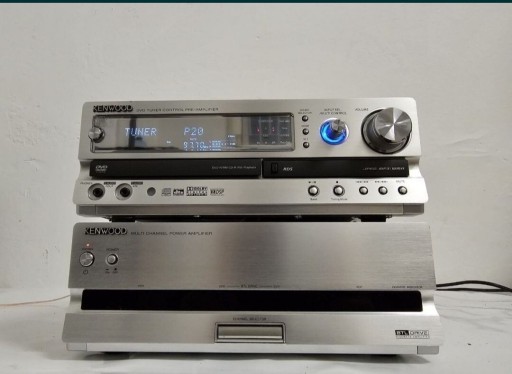 Zdjęcie oferty: Amplituner Kenwood M-AX7, DVD/Tuner C-AX7. 