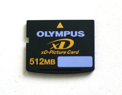 Zdjęcie oferty: Karta pamięci xD 512 MB OLYMPUS xD-Picture Card