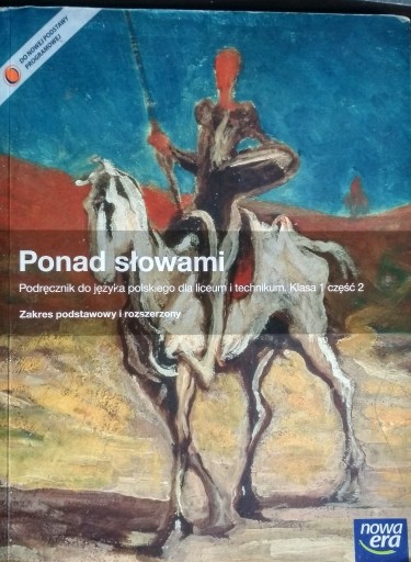 Zdjęcie oferty: Ponad słowami cz.2, podręcznik do języka polskiego