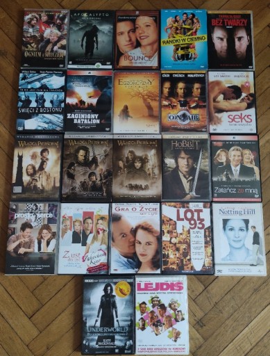 Zdjęcie oferty: Filmy DVD mix tytułów