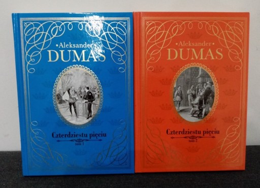 Zdjęcie oferty: Dumas Czterdziestu pięciu 2 tomy HACHETTE NOWE