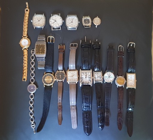 Zdjęcie oferty: Kolekcja starych zegarków z lat 80-tych I 90-tych 